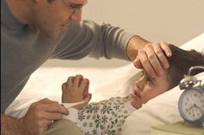 Parasitensymptome bei Kindern