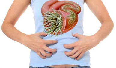 wie man Parasiten im menschlichen Körper loswird