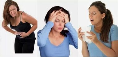 Anzeichen von Parasiten im menschlichen Körper